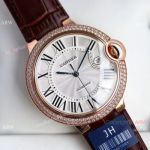 Swiss Quality Copy Cartier Ballon Bleu CITIZEN Watch Rose Gold 42mm XL